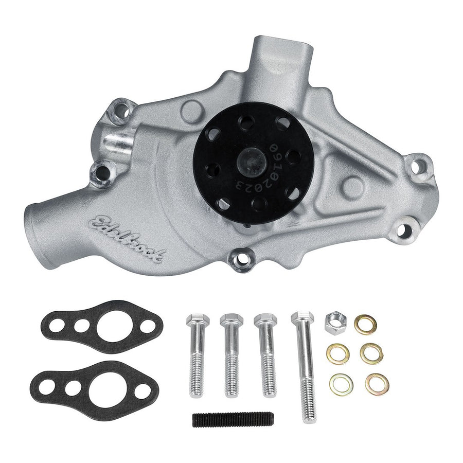 WATER PUMP  SB CHEVY  1955-68  SHOR