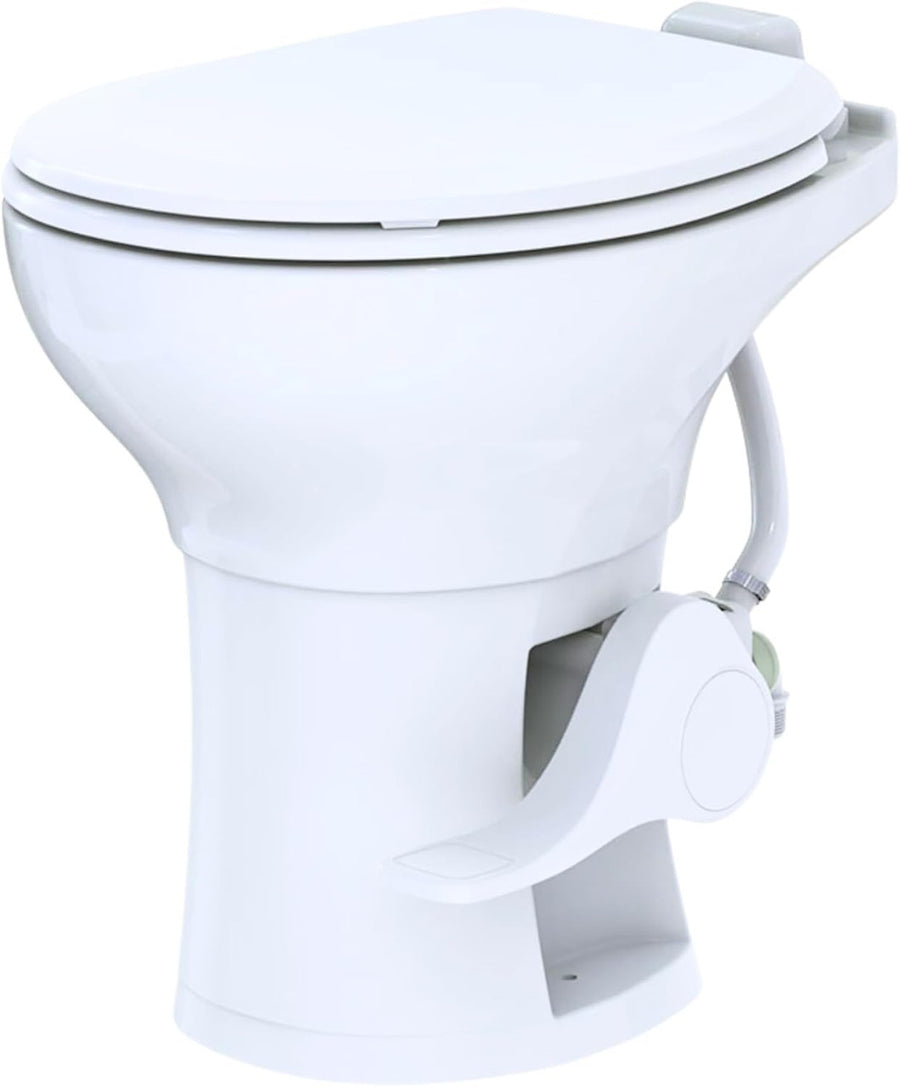 RESIDENTIAL HEIGHT RV TOILET CERAMI