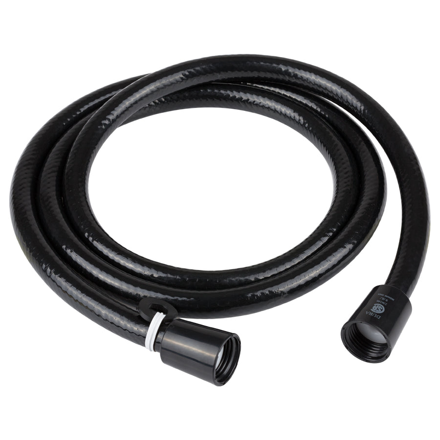 60'VINYL SHOWER HOSE BLK