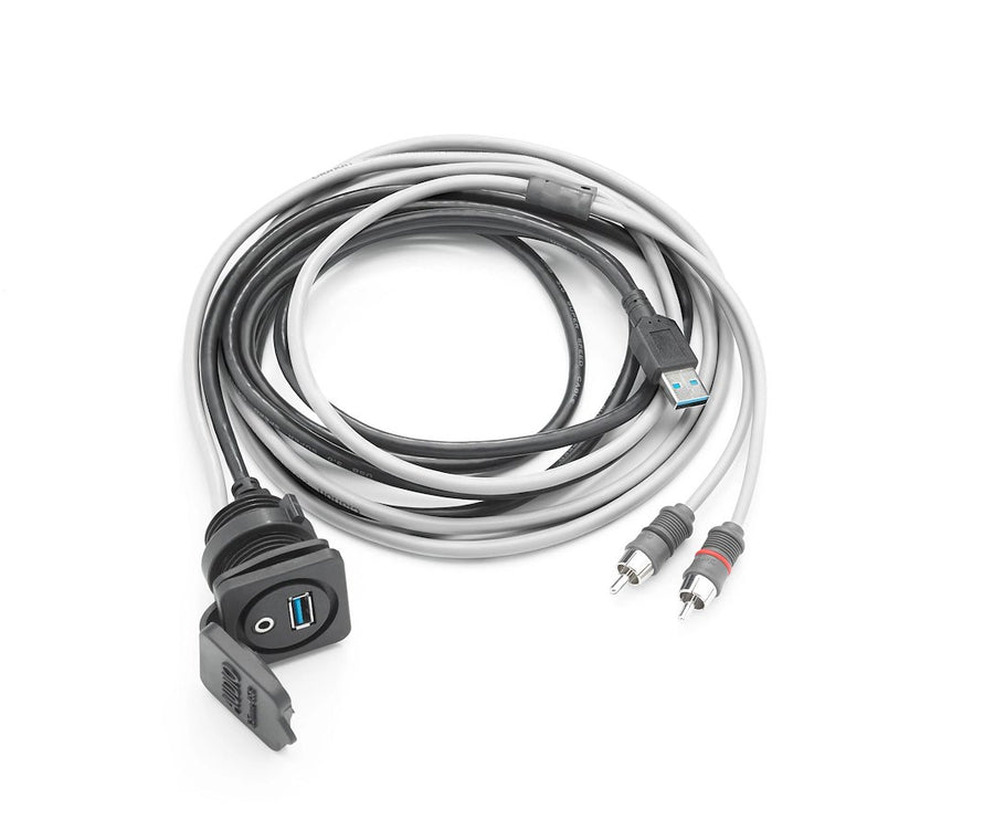 USB PORT & 3.5MM MINI AUDIO JACK FO