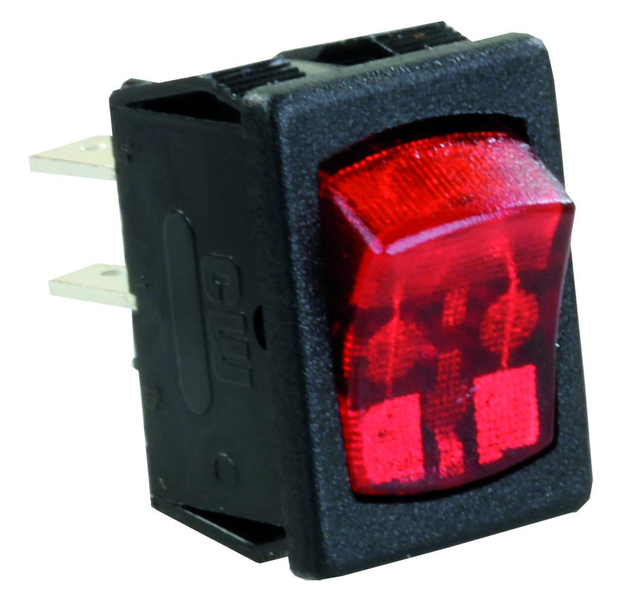 MINI-IL ON/OF 12VSW RD/BK