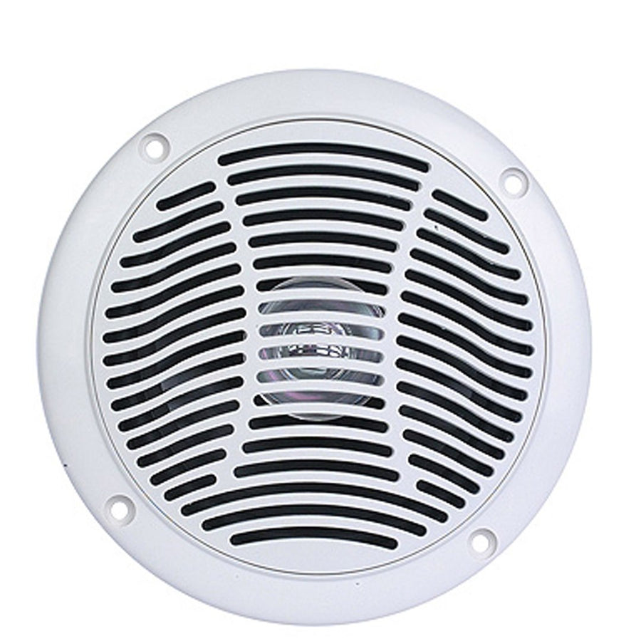 6' DUAL CONE WATERPROOF SPEAKER WH
