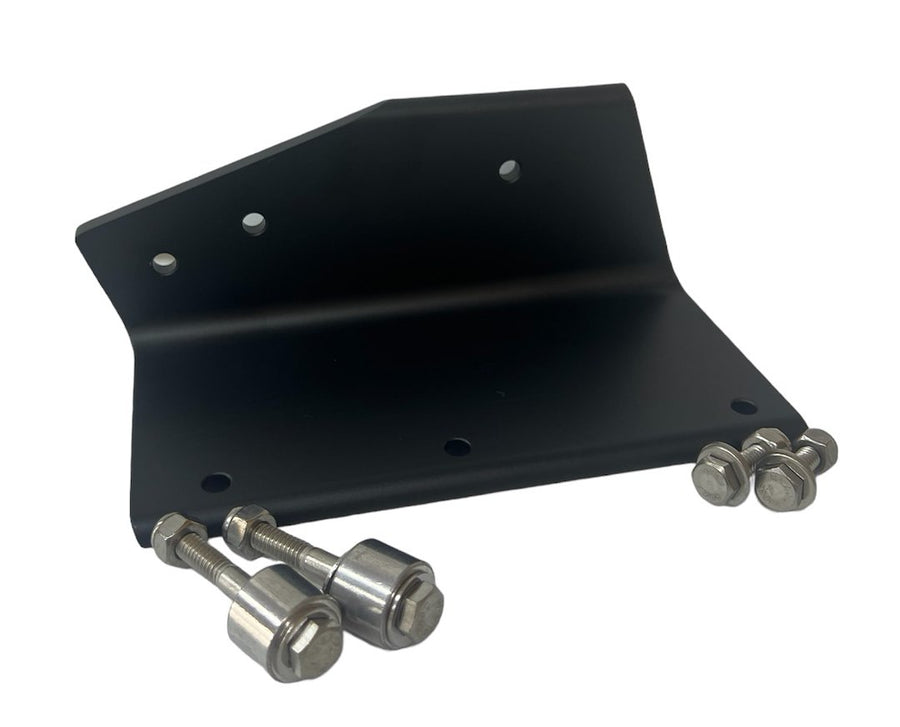L BRACKET WITH 3  OFFSET PORT SIDE