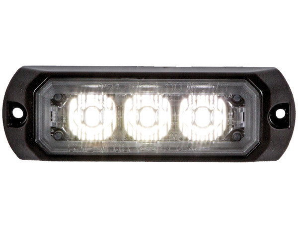 LIGHT STROBE 3-3/8IN  3 LED  CLEAR