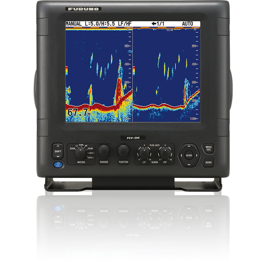 FISHFINDER 10.4' 1/2/3KW 28-200KHZ