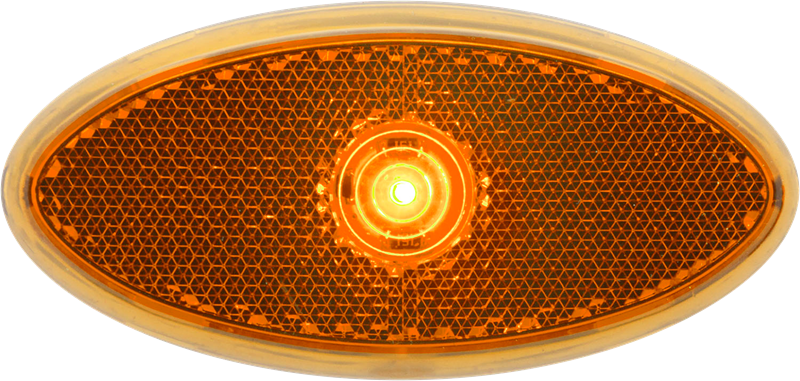 LED 2X4 M/C;AMB;RFLX;BLKBASE;HARDW;