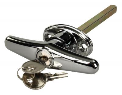 LOCKING T-HANDLE  CHROME