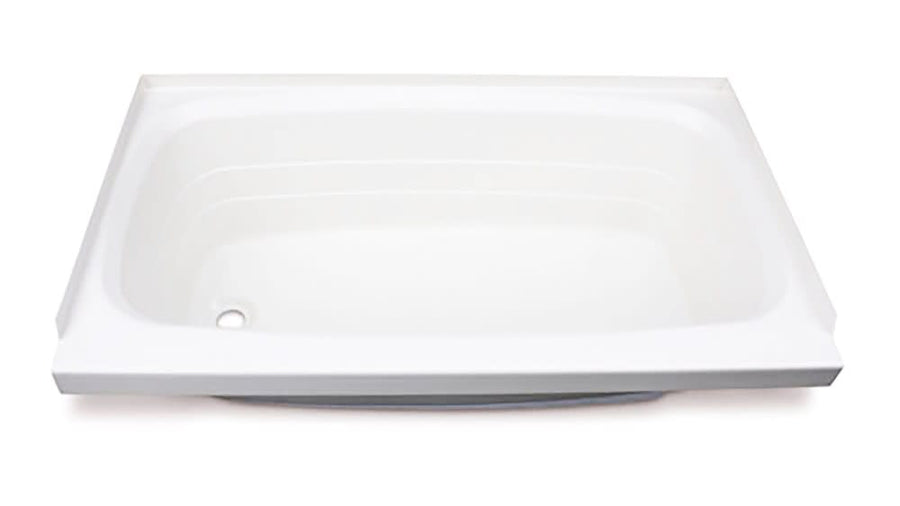 WHITE 24X46 LEFT HAND TUB