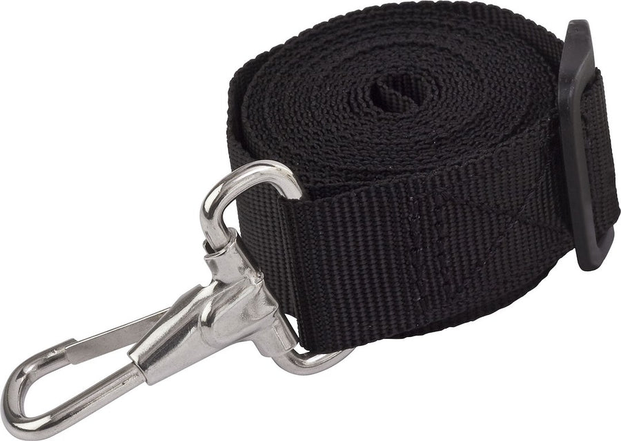 BLACK BIMINI STRAP - 8'