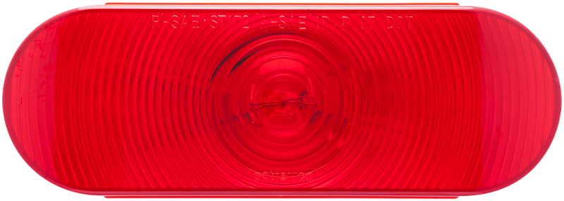 OVAL 6' RED TAIL LIGHT