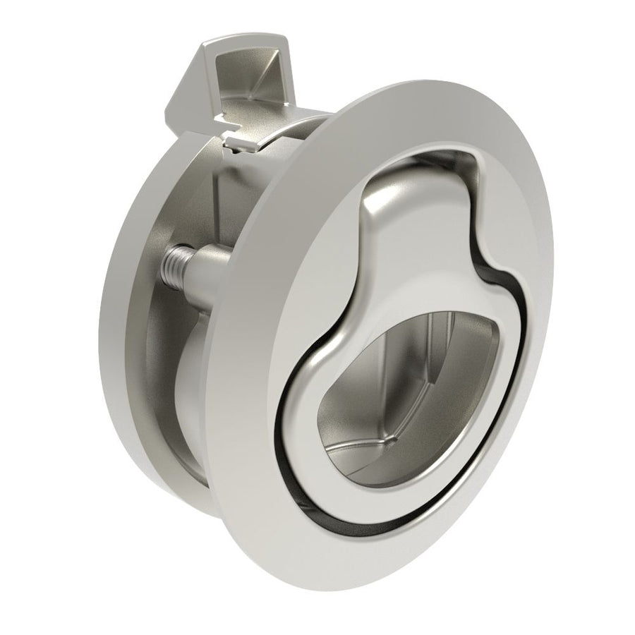 PUSH CLOSE LATCH MED 17MM/25.5MM SS