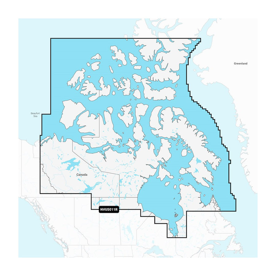 CANADA NORTH - LAKES  RIVERS AND CO