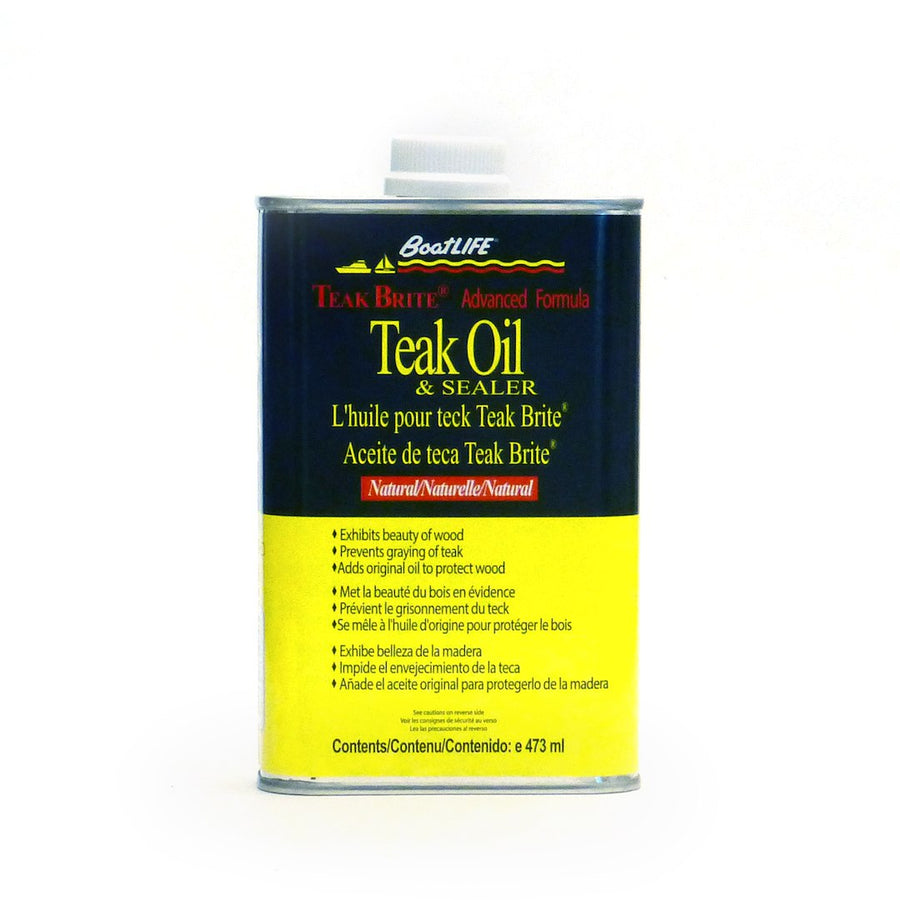 TEAK OIL 16 FL.OZ. NATURAL