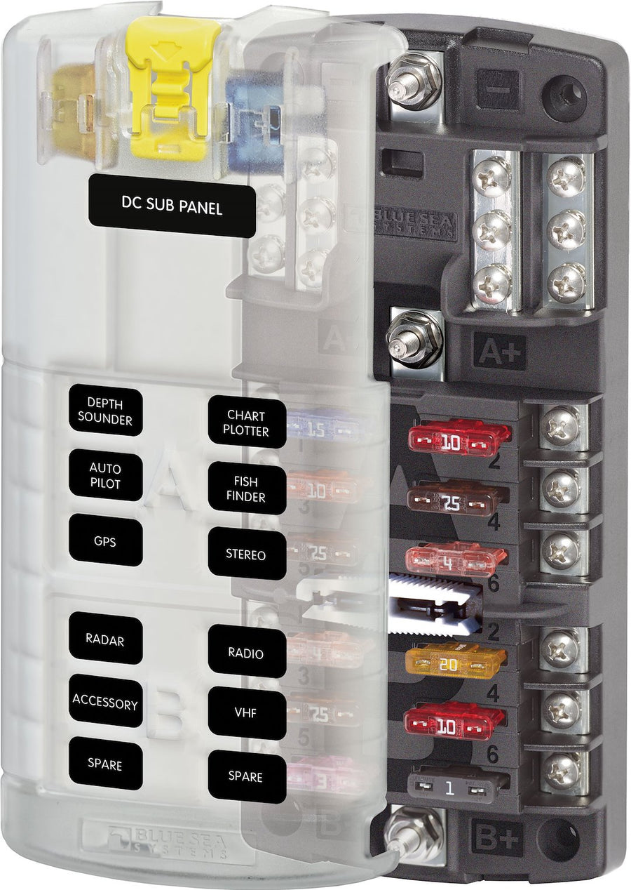 FUSE BLOCK STBLADE DUAL12