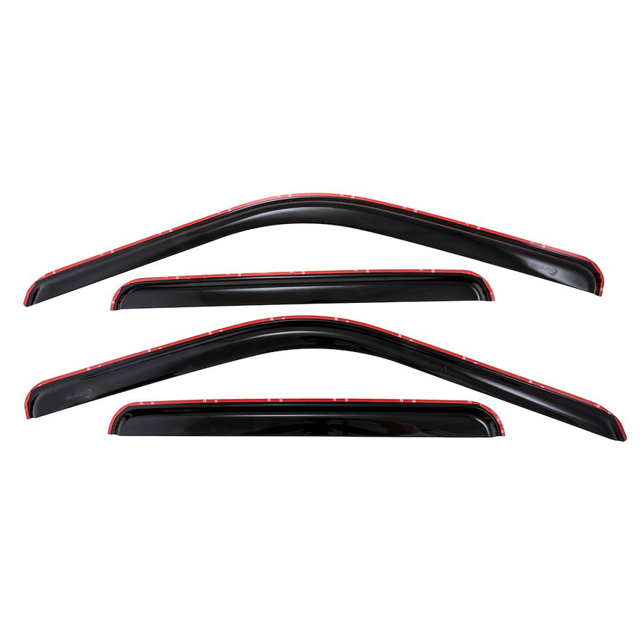 TFX INCHANNEL WNDW VENTS SMOKE 4PC