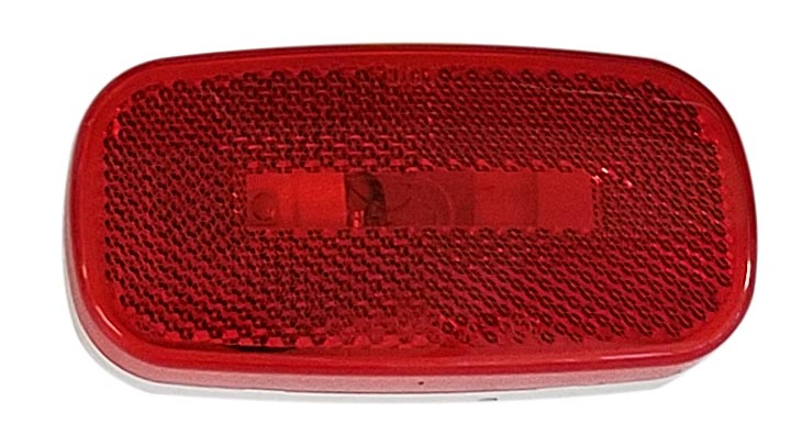 OVAL CLEARANCE LIGHT RED