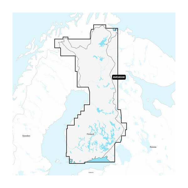 FINLAND  LAKES & RIVERS GARMIN NAVI