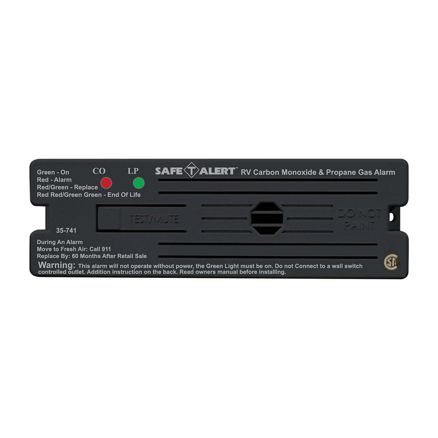 LP/CO ALARM SURF MT BLK