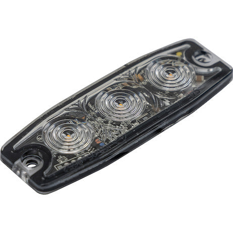 LIGHT STROBE 3-1/2IN 3-LED AMBER  1