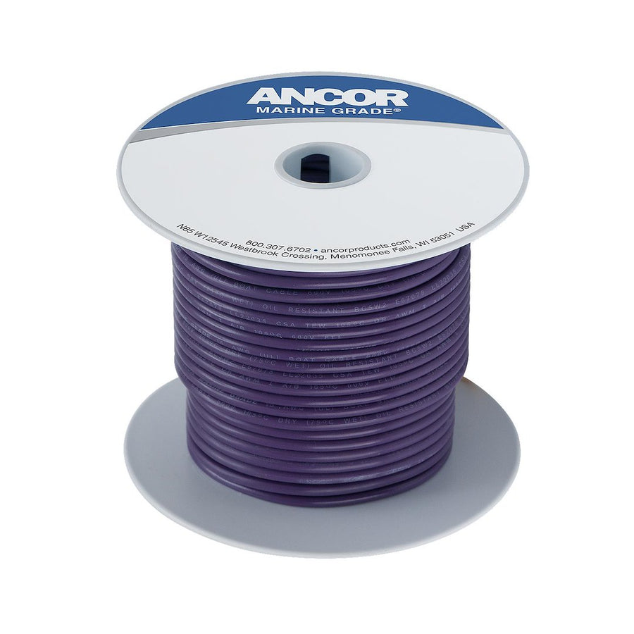 100' #16 PURPLE TINNED COPPER
