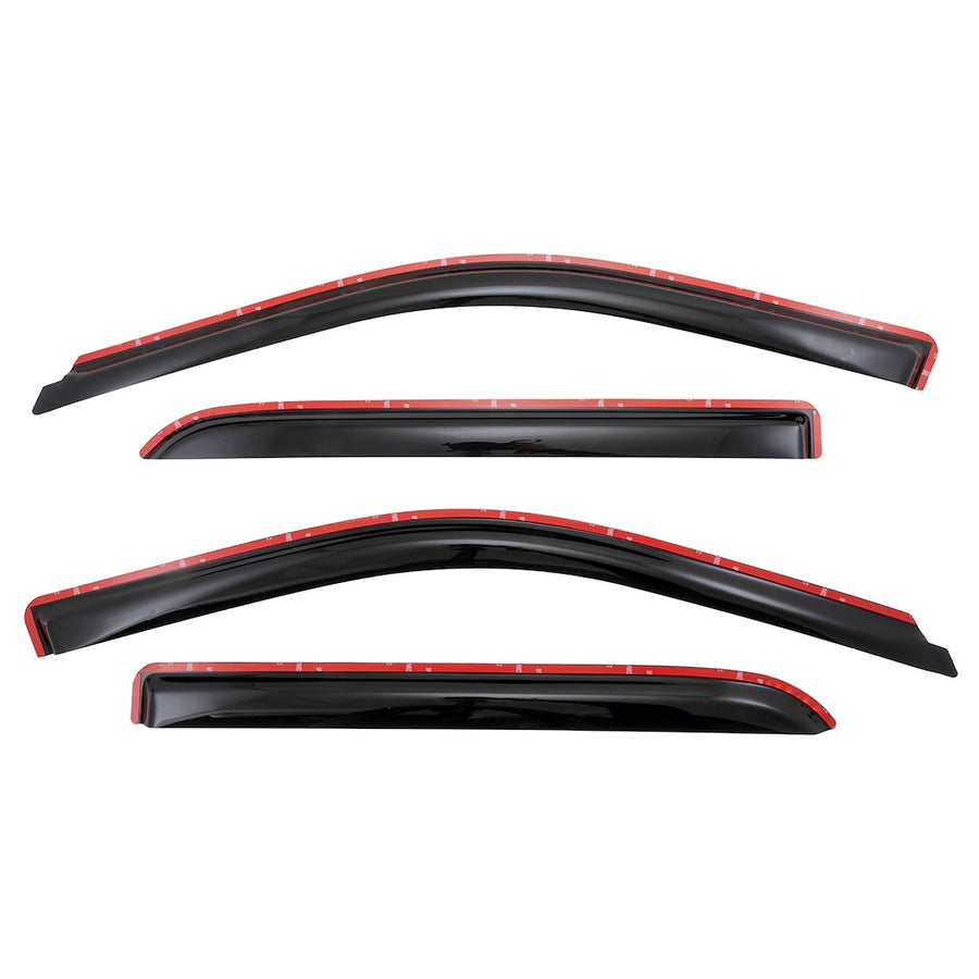 TFX INCHANNEL WNDW VENTS SMOKE 4PC