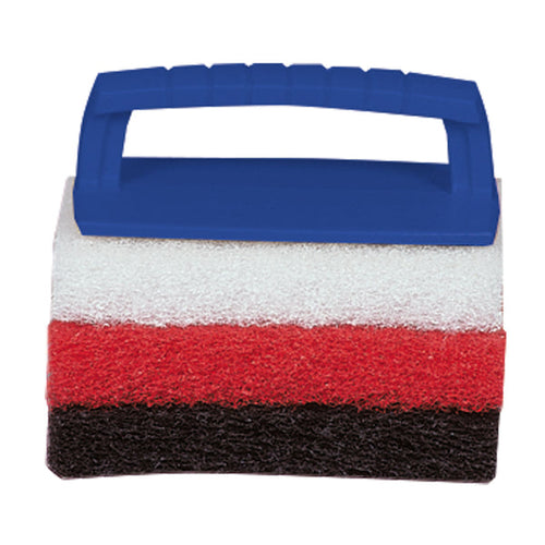 SCRUB KIT HANDLE/3 PADS