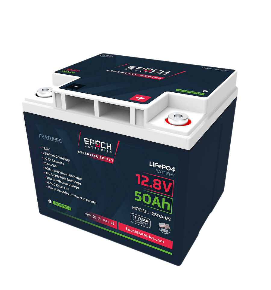 12V 50AH | BLUETOOTH | LIFEPO4 BATT