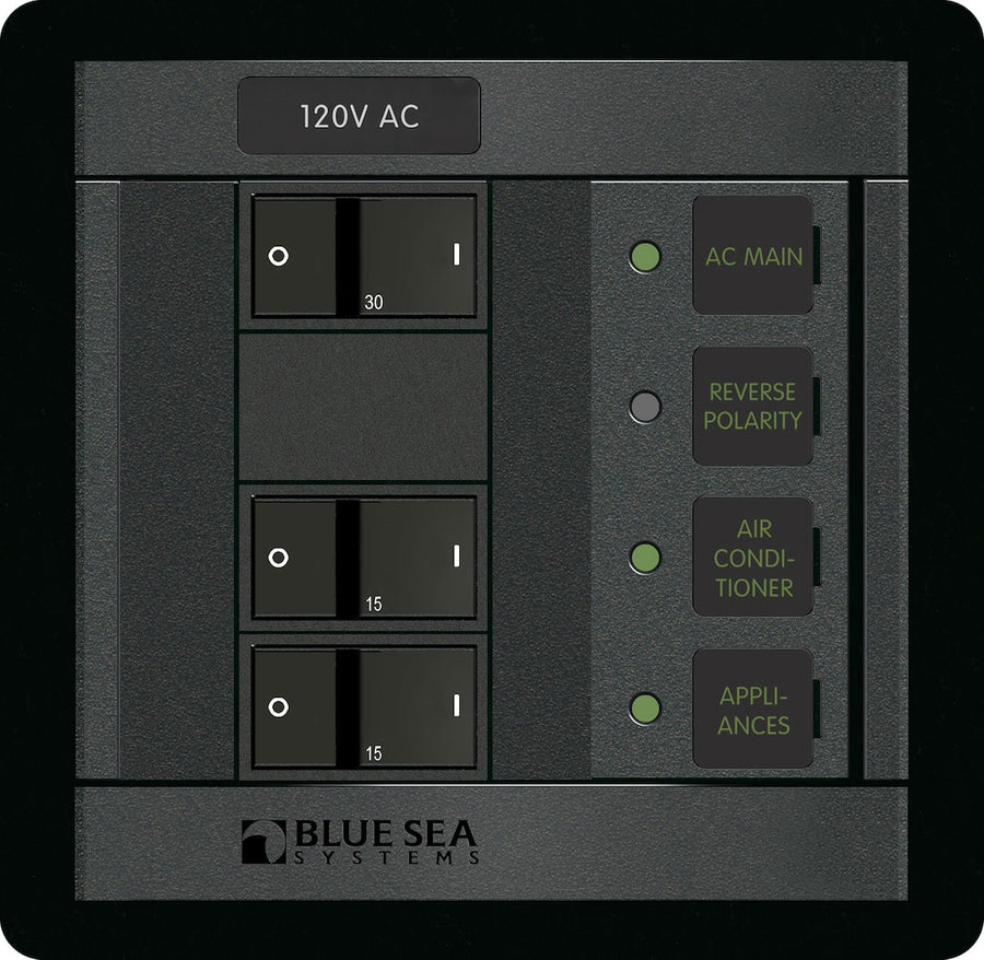 PANEL 360 120VAC 2POS W/MAIN FR