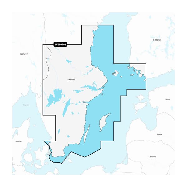 SWEDEN  SOUTHEAST GARMIN NAVIONICS