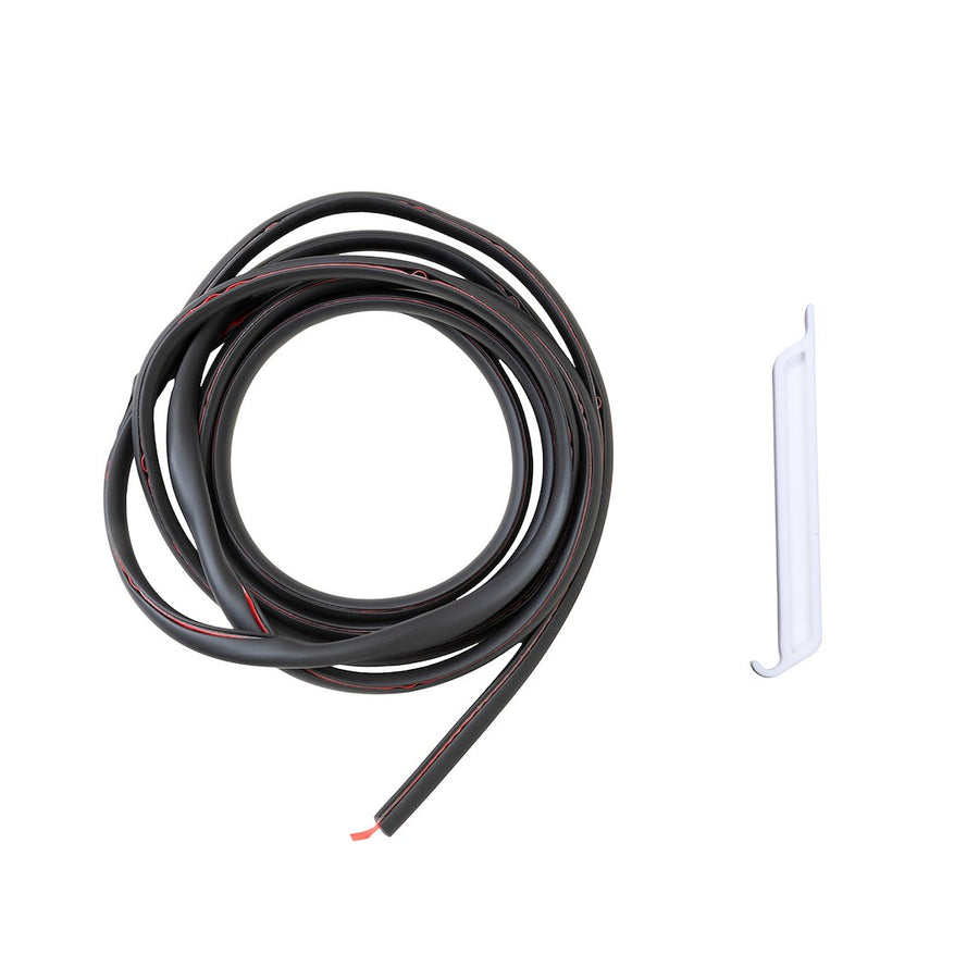 HRDWR KT FF 7FT BLK RBBR EDGE TRIM