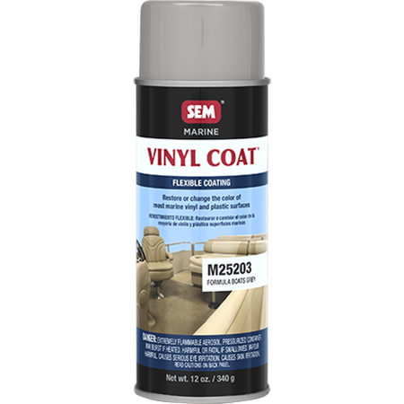 VINYL COAT  - FORMULA BOATS GREY