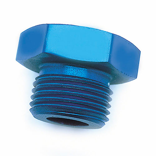 -12AN BLU ST THRD(O-RING) PLG