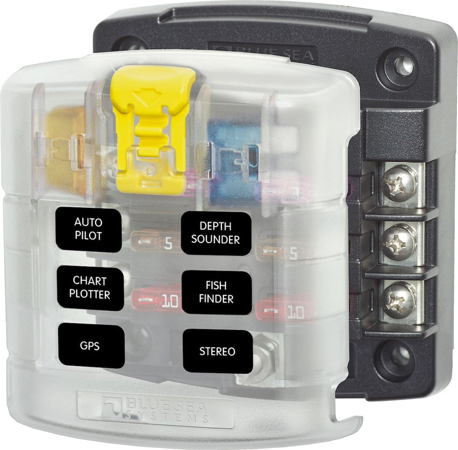 FUSE BLOCK STBLADE 6CIRC