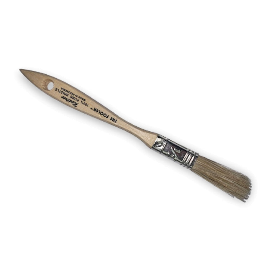 FOOLER PAINT BRUSH (WHITE BRISTLE)