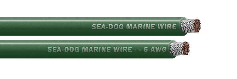 6 AWG GREEN 100FT BATTERY CABL E