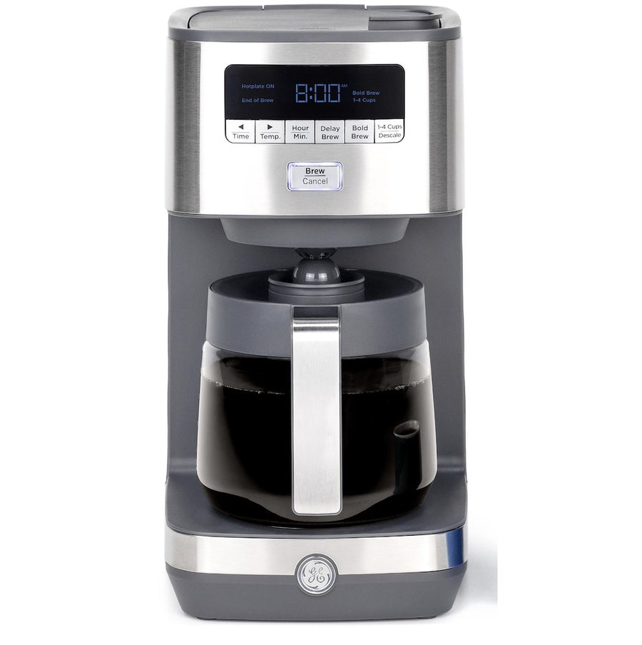 GE 12 CUP DRIP COFFEE MAKER WITH AD
