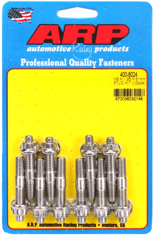 M8X1.25X51MM BROACHED STD