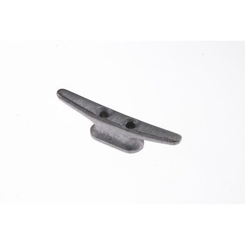 Attwood Marine 121213 Rope Cleat; For Small Boats And Docks; Closed Base; 4-1/2 Inch Length; Black; Cast Aluminum; With Two 1/4 Inch Fasteners; Single
