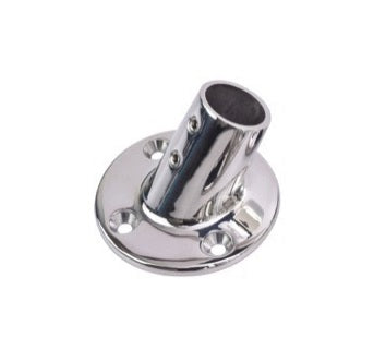STAINLESS 60  ROUND BASE 1'
