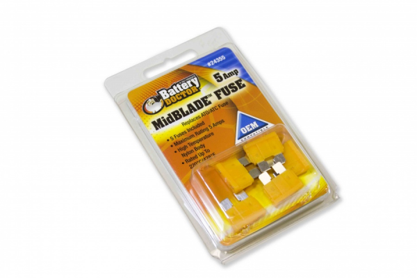 MID BLADE FUSE-5 AMP