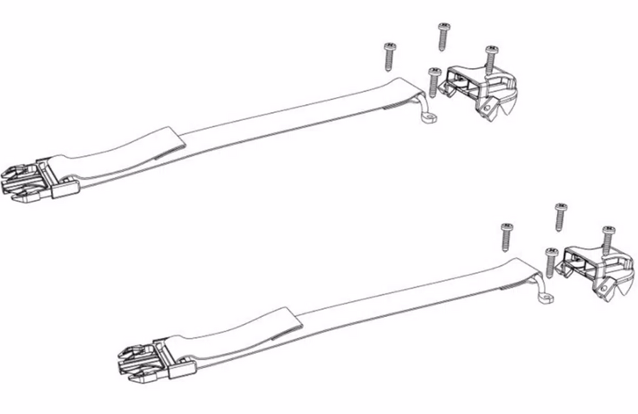 BAKFLIP BOTTOM BUCKLE KIT