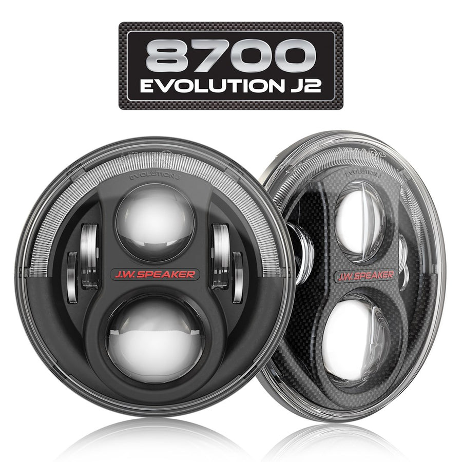 8700-EVOJ2-12V ECE  BLK  LHT  SET