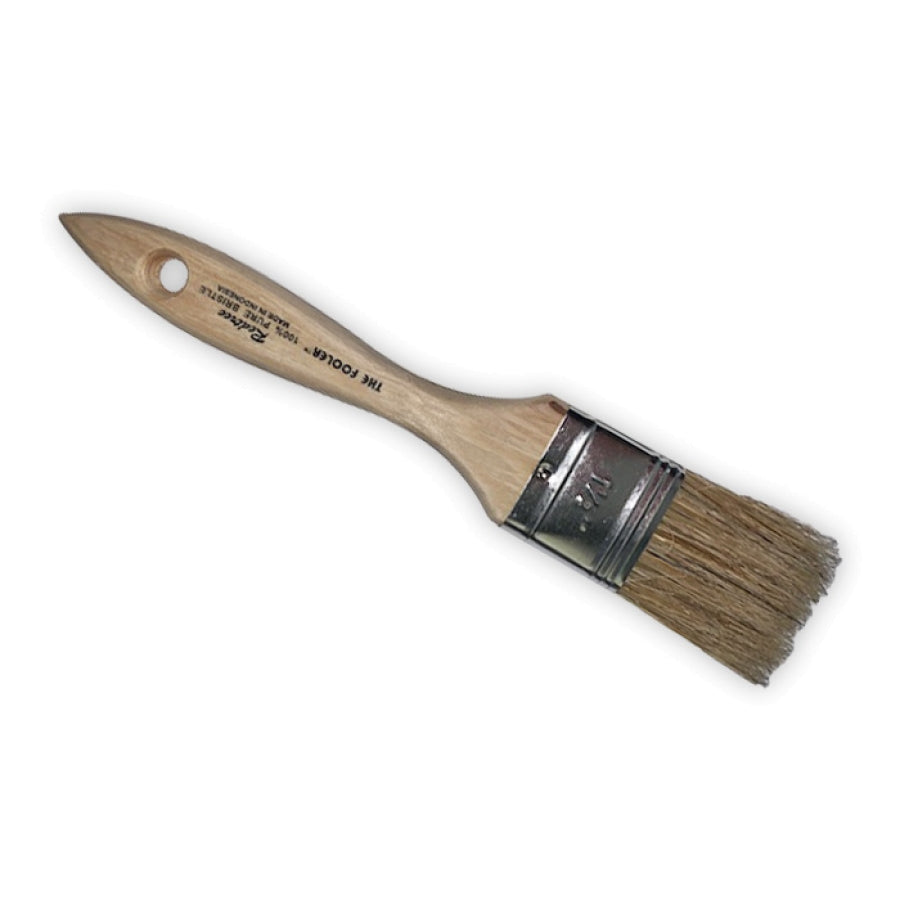 FOOLER PAINT BRUSH (WHITE BRISTLE)