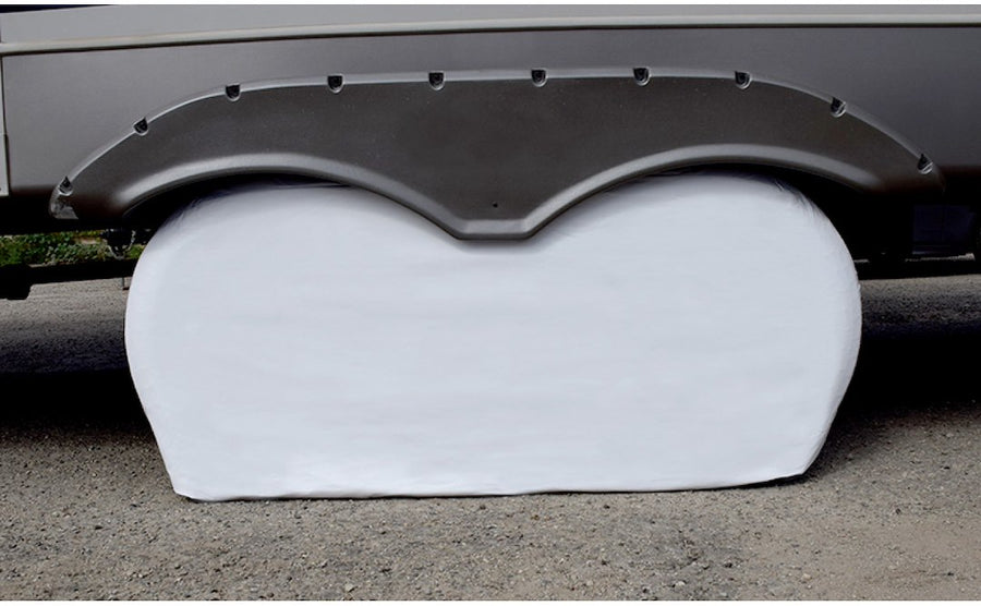 TRI AXLE TYRE GARD SM WHT