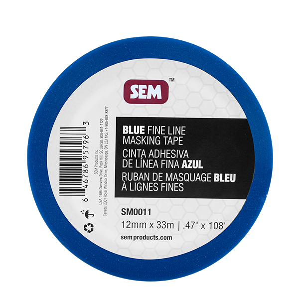 BLUE FINE LINE MASKING TAPE .47' X