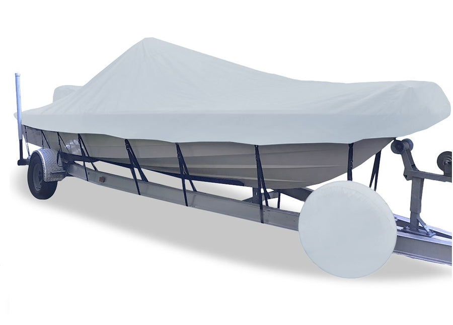 BOAT COVER  SKIFF-21  PG GRAY