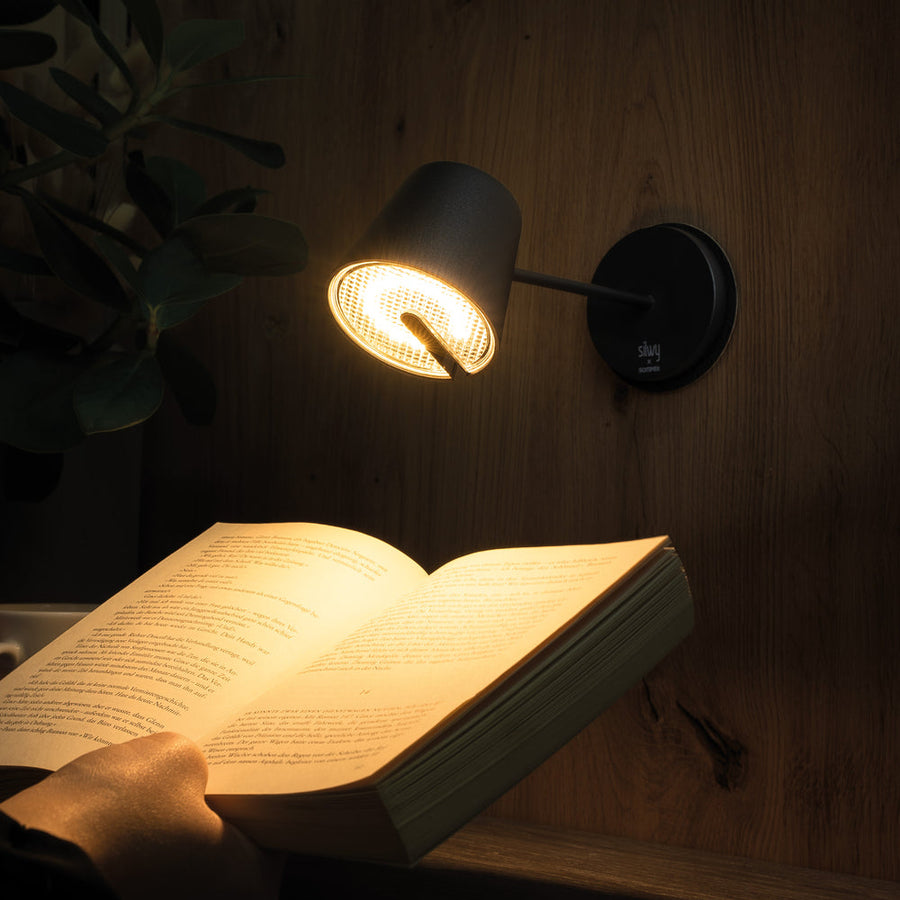 MAGNETIC LIGHT PORTOFINO BLACK INCL