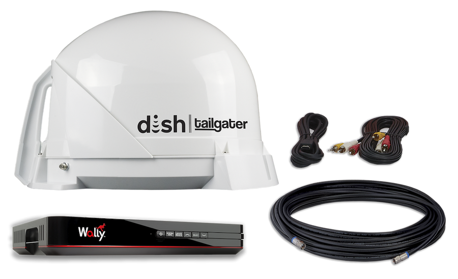 DISH TAILGATOR BUNDLE W/WALLY