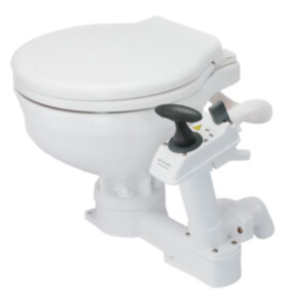 MARINE TOILET  MANUAL PUMP  COMPACT