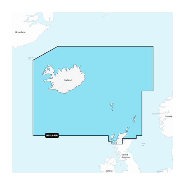 ICELAND TO ORKNEY GARMIN NAVIONICS+